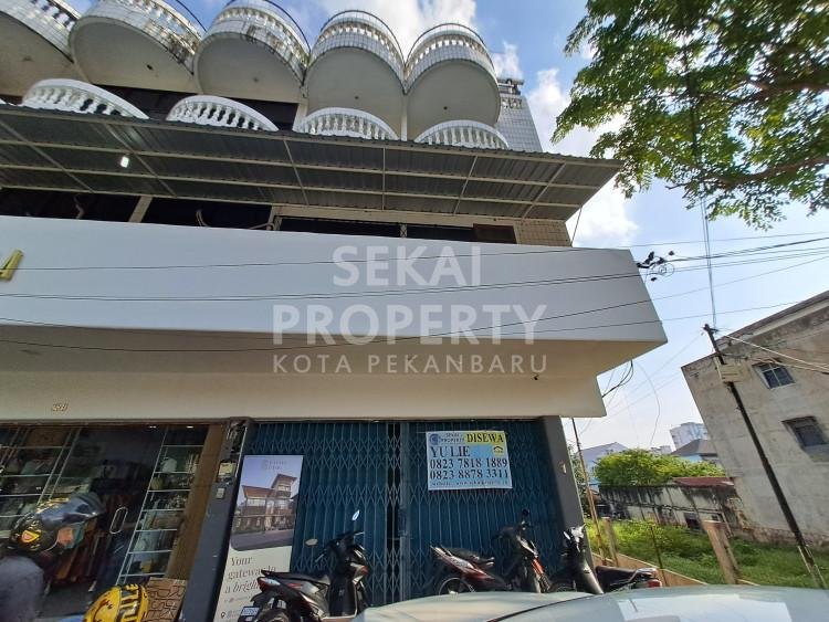 DIJUAL RUKO 3,5 LANTAI SIAP PAKAI LOKASI JL. TENGKU UMAR - PEKANBARU