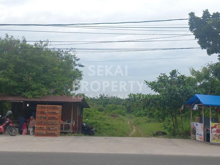 DIJUAL TANAH LUAS PINGGIR JALAN  DI HANG TUAH