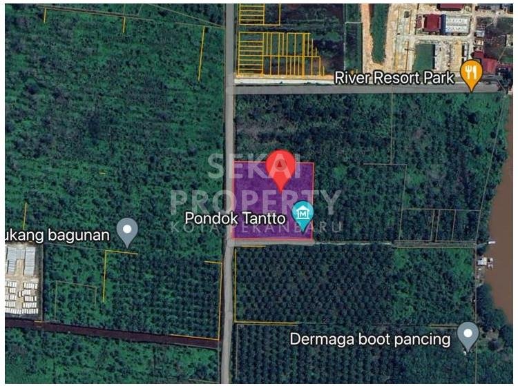 DIJUAL TANAH TENGAH KOTA DEKAT RIAU BARU