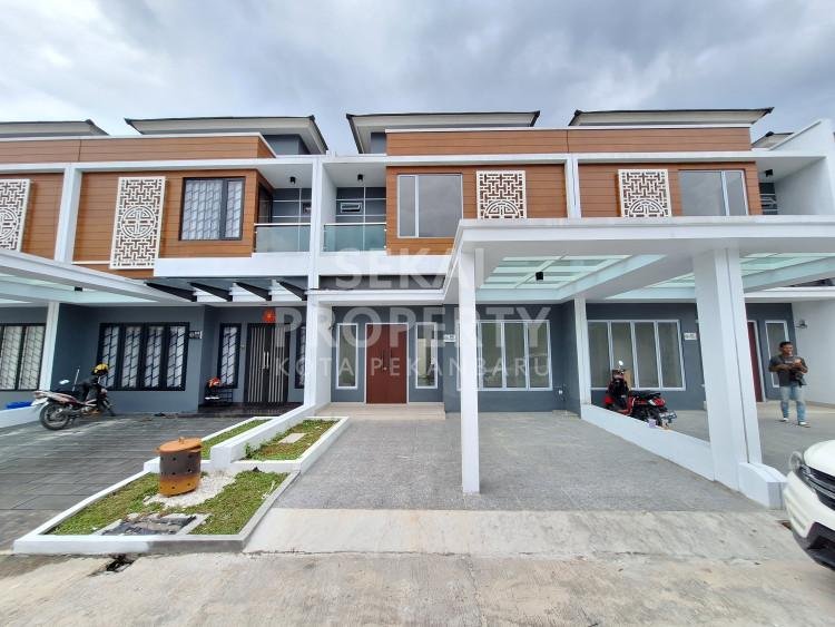 DIJUAL RUMAH CLUSTER 2 LT LOKASI JL.KARYA MAKMUR RIAU UJUNG-PEKANBARU