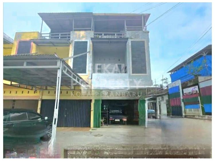 DIJUAL CEPAT RUKO 2,5 LANTAI LOKASI JALAN GARUDA - PEKANBARU
