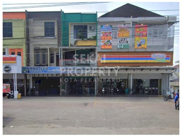 DIJUAL CEPAT RUKO 3 LANTAI LOKASI JALAN HR.SOEBRANTAS/PANAM-PEKANBARU