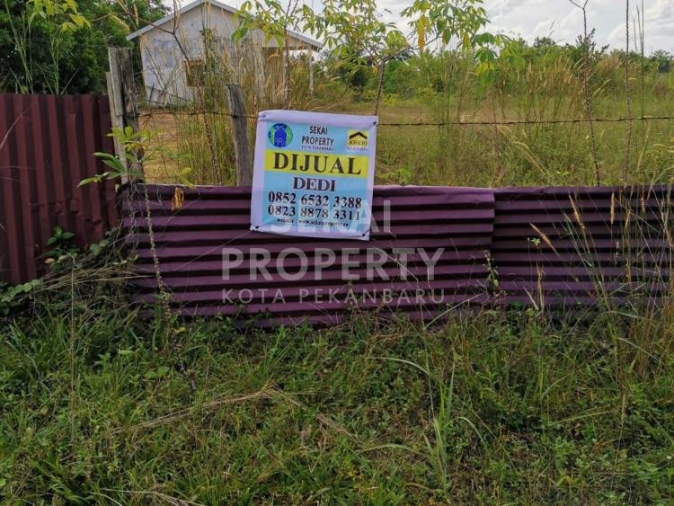 Dijual tanah + bangunan lokasi rumbai palas pekanbaru