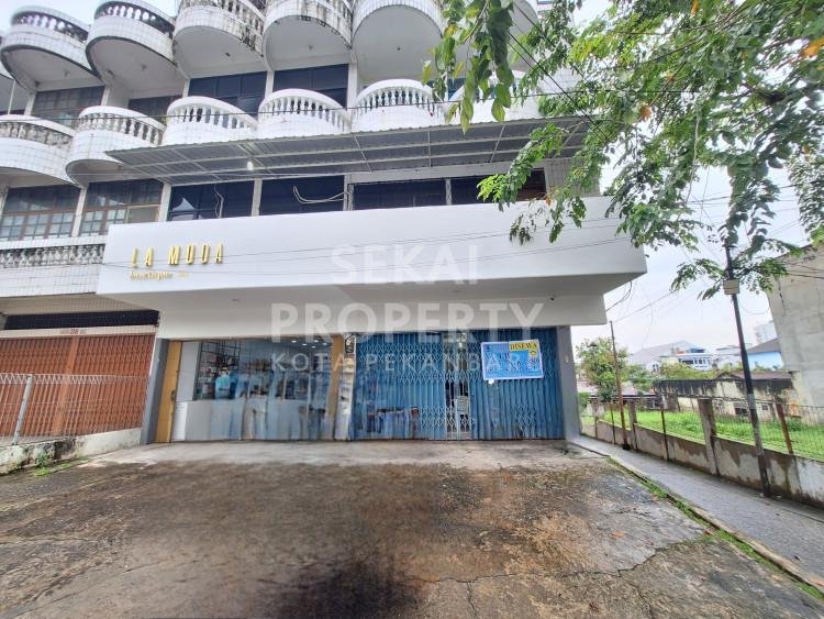DIJUAL RUKO 3,5 LANTAI SIAP PAKAI LOKASI JL. TENGKU UMAR - PEKANBARU