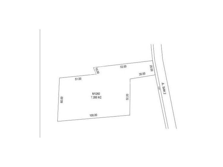 Dijual sebidang tanah di Rumbai - Pekanbaru