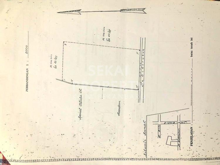 DIJUAL SEBIDANG TANAH LOKASI JL.SIDORUKUN UJUNG-PEKANBARU