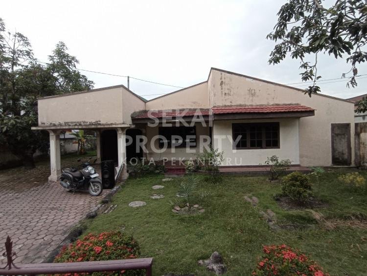 Dijual Rumah Bulatan + Tanah luas, JL.Soekarno Hatta, Pekanbaru