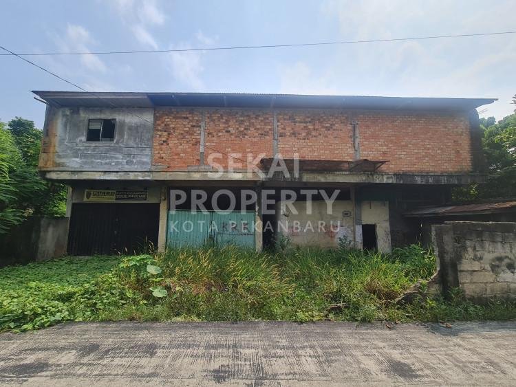 Dijual 4 unit ruko gandeng Jalan Delima tengah kota Pekanbaru