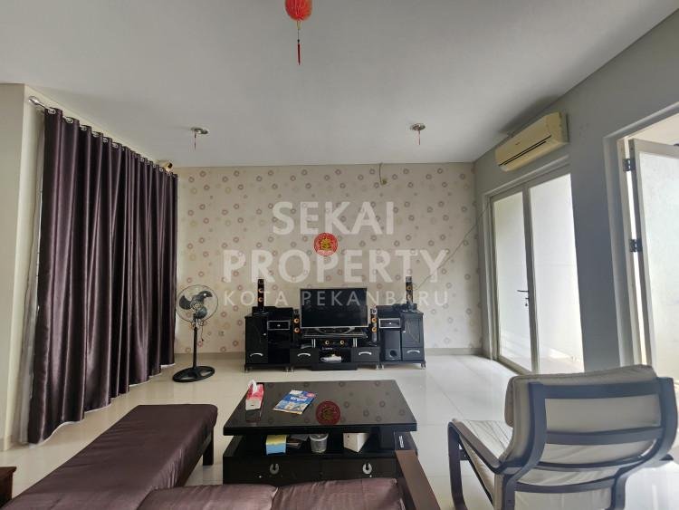 DI JUAL RUMAH CLUSTER MEWAH 2 LANTAI LOKASI JL SOEKARNO HATTA - PEKANBARU