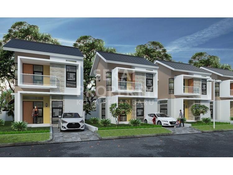 Dijual Rumah Baru Cluster 1Lt &amp; 2Lt di Jl. SM Amin / ARENGKA 2 - Pekanbaru