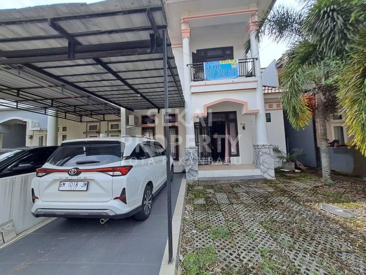 Disewakan Rumah cluster mewah 2lt lokasi dekat Jl. Sudirman - Pekanbaru