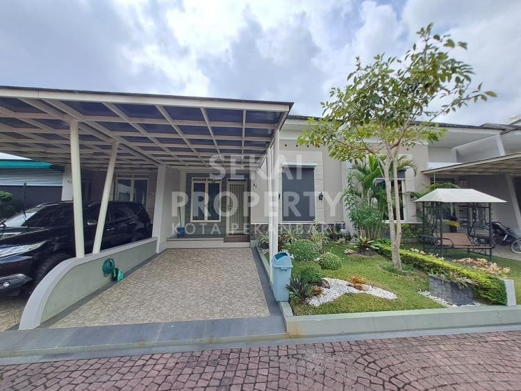 DIJUAL RUMAH CLUSTER MEWAH 1 LANTAI BARU LOKASI SUDIRMAN-PEKANBARU