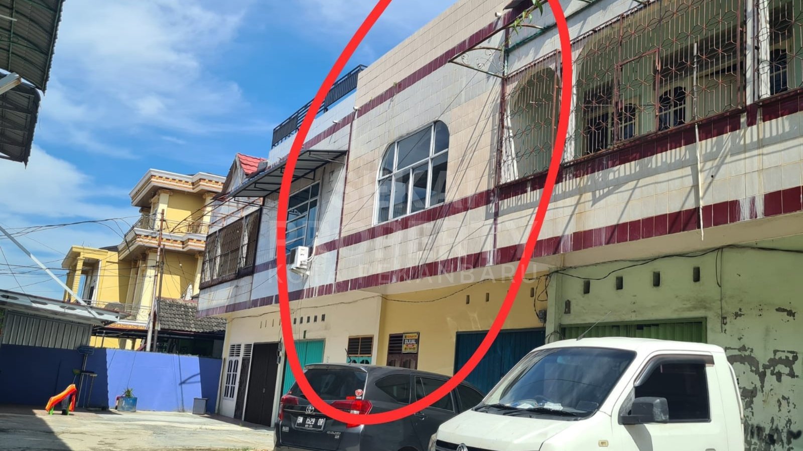 Dijual/ Disewa Rumah Semi Cluster Di Jl Tuanku Tambusai Depan Pasar Buah Nangka