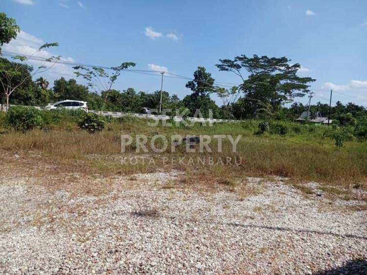Dijual tanah di tepi jalan besar  Jalan Raya Pekanbaru - Bangkinang