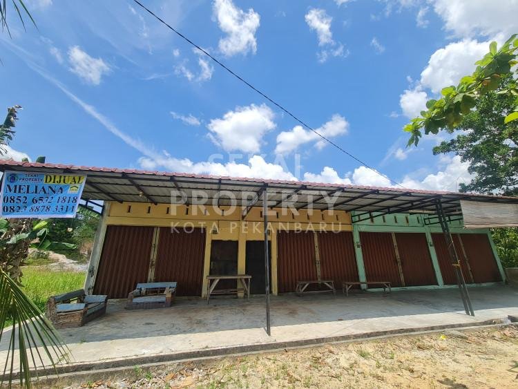 Di jual 4 unit ruko gandeng 1 lantai Jalan Uka / Garuda Sakti km 3 tengah kota Pekanbaru