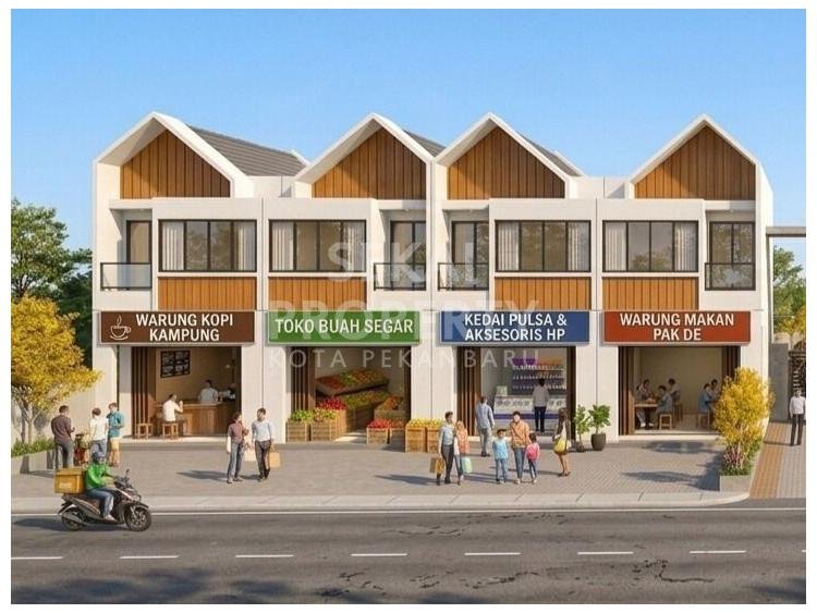 Dijual Ruko 2 Lantai di Rajawali Sakti