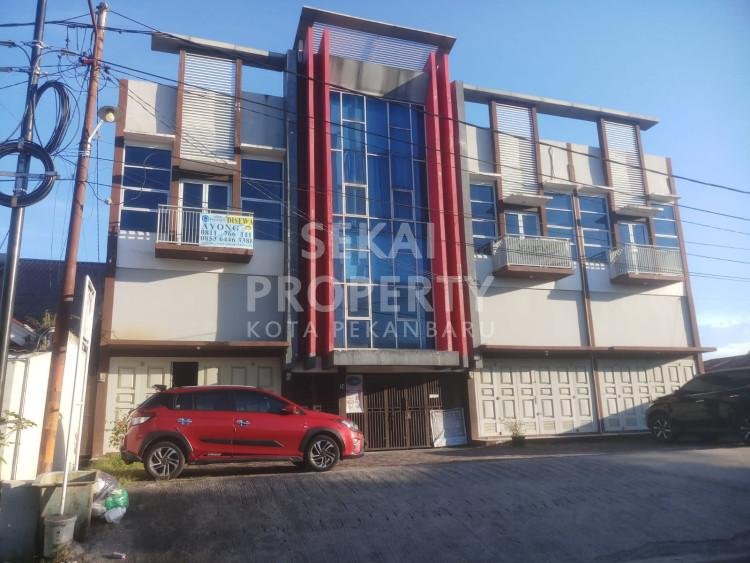 Disewakan Ruko 3 Lantai di Jl. Ababil - Pekanbaru