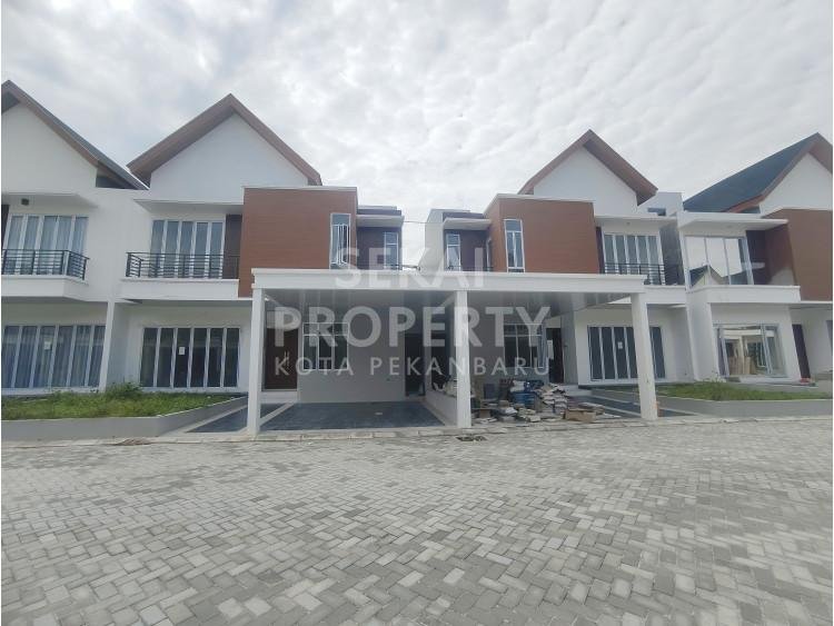 Dijual rumah baru cluster mewah 2lt di Jl. Soekarno Hatta - Pekanbaru