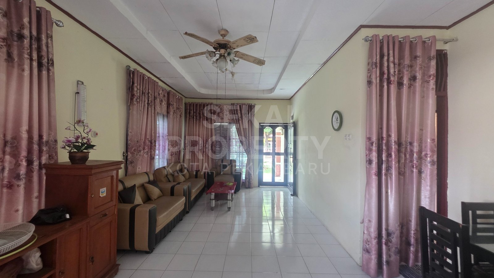 Dijual Rumah Bulatan Siap Huni Lokasi Rumbai Tengah Kota Pekanbaru