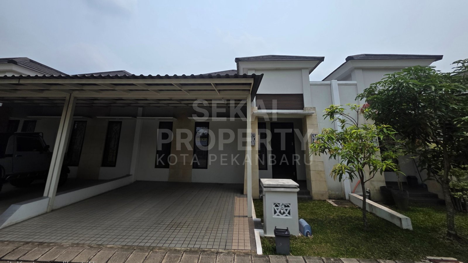 Disewakan Rumah Cluster Siap Huni Jalan Sudirman Tengah Kota Pekanbaru