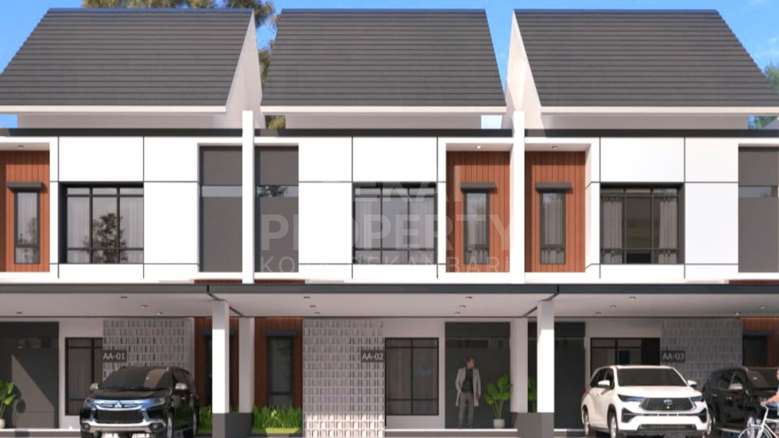 Dijual Rumah Baru 2 Lantai Lokasi Dekat Jalan Riau-pekanbaru