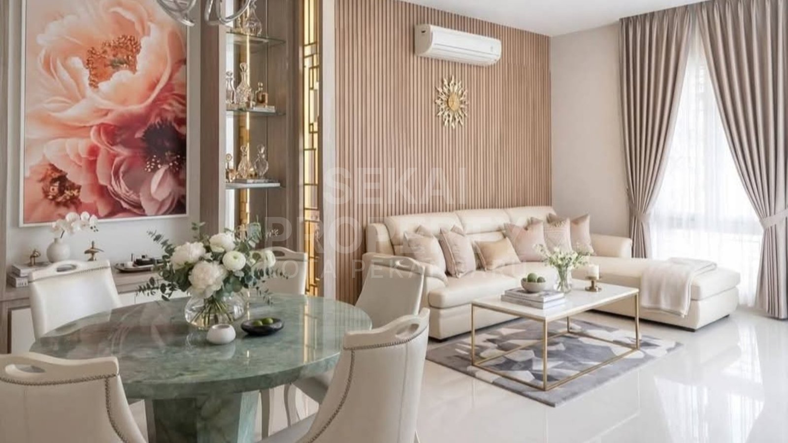 Dijual Rumah Furnish 2lt Siap Huni Jalan Riau Pekanbaru