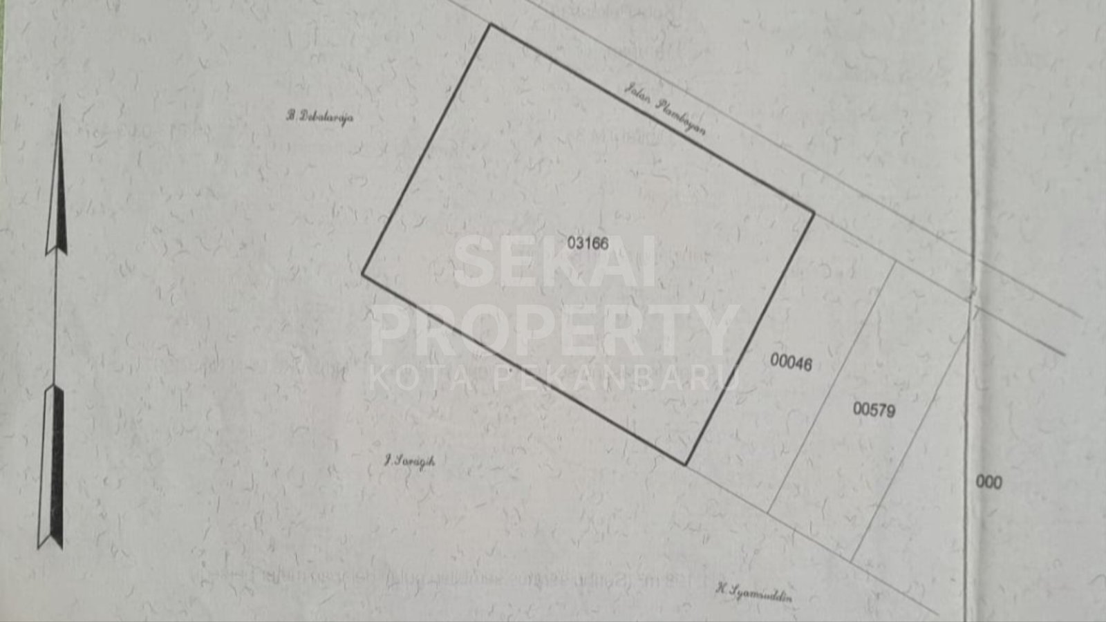 Dijual Tanah Kosong Jl.srikandi - Delima