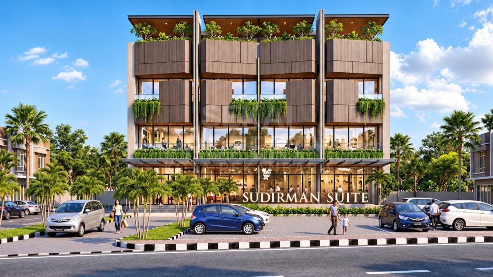 Dijual Ruko 3 Lantai Lokasi Jalan Jendral Sudirman