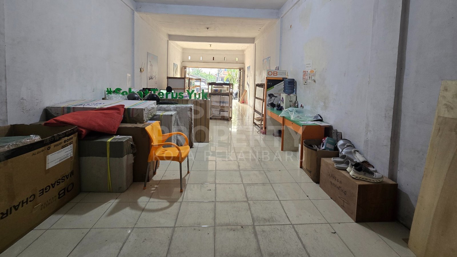 Disewakan Ruko 2.5lt Full Keramik Jalan Darma Bakti Pekanbaru