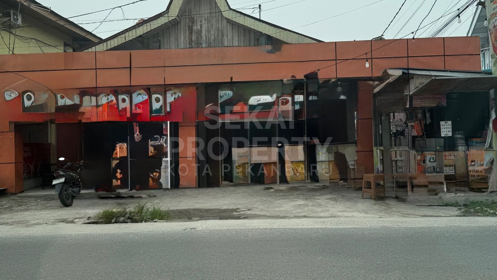 Dijual Kios Gandeng / Rumah 2 Pintu Dekat Jln Delima Pekanbaru Cocok Utk Usaha
