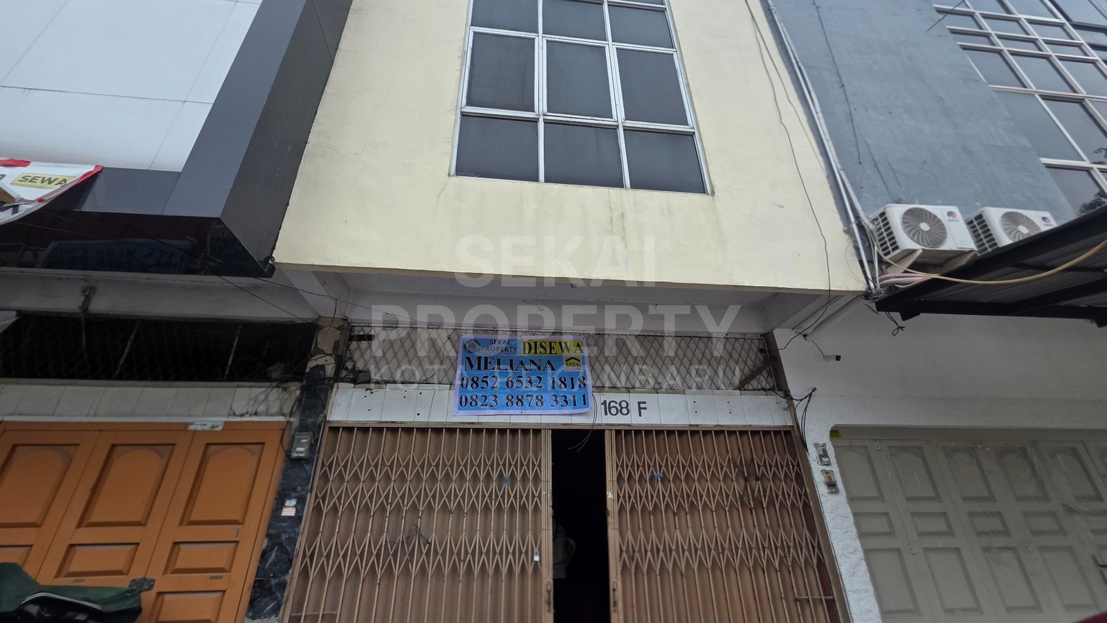 Disewakan Ruko 3 Lantai Tepi Jalan Jendral Sudirman Tengah Kota Pekanbaru